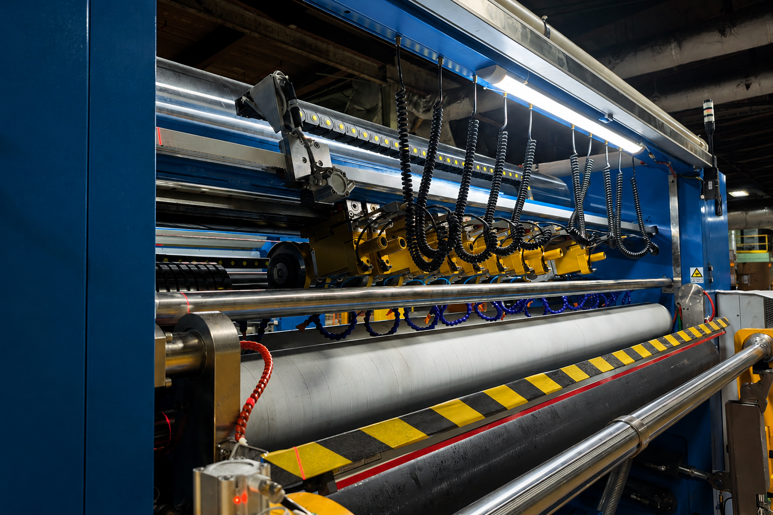 Another view of the JUYOU CLS-A8 at the ND Paper facility in the USA