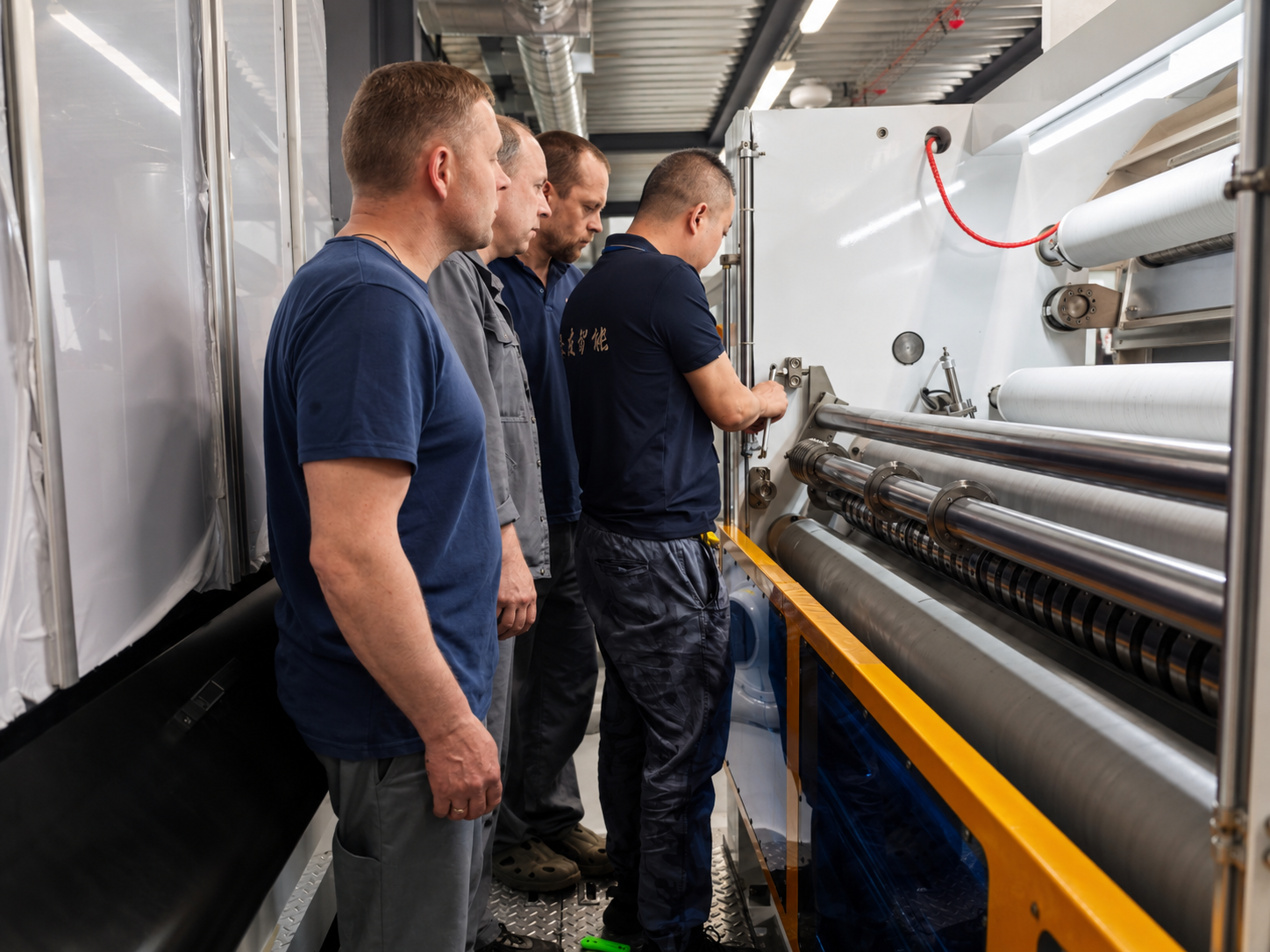 JUYOU engineering support at customer site