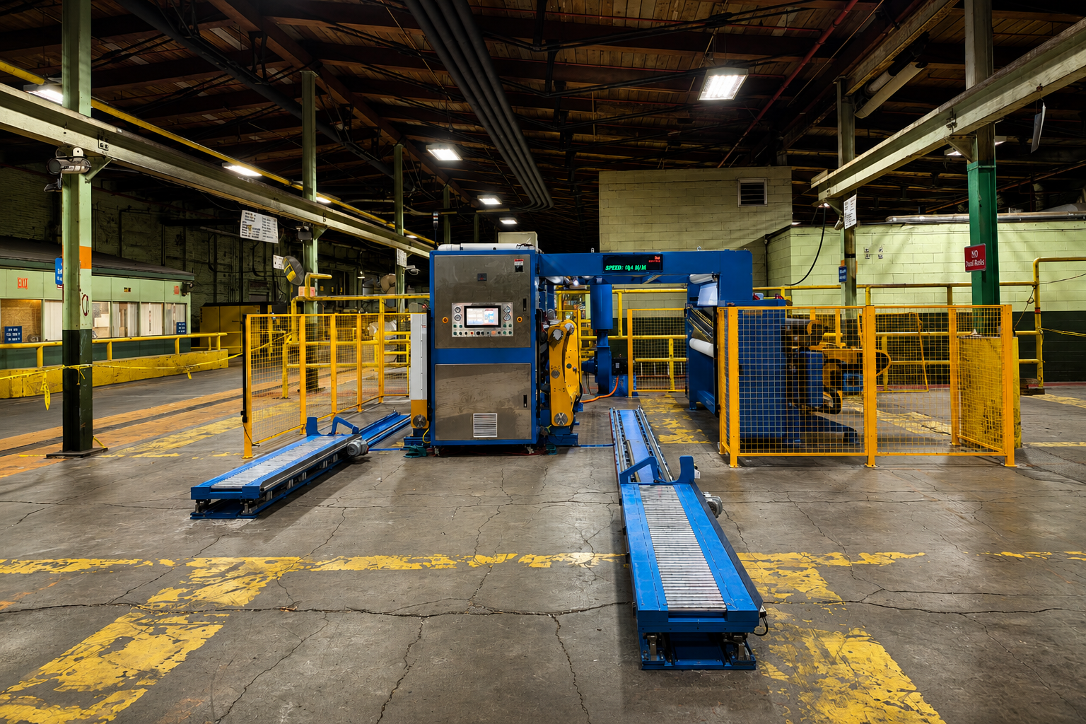 JUYOU CLS-A8 slitter rewinder installed at the ND Paper facility in the United States