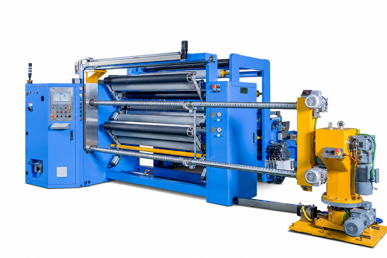 JUYOU SF-650 essential dual shaft slitter rewinder